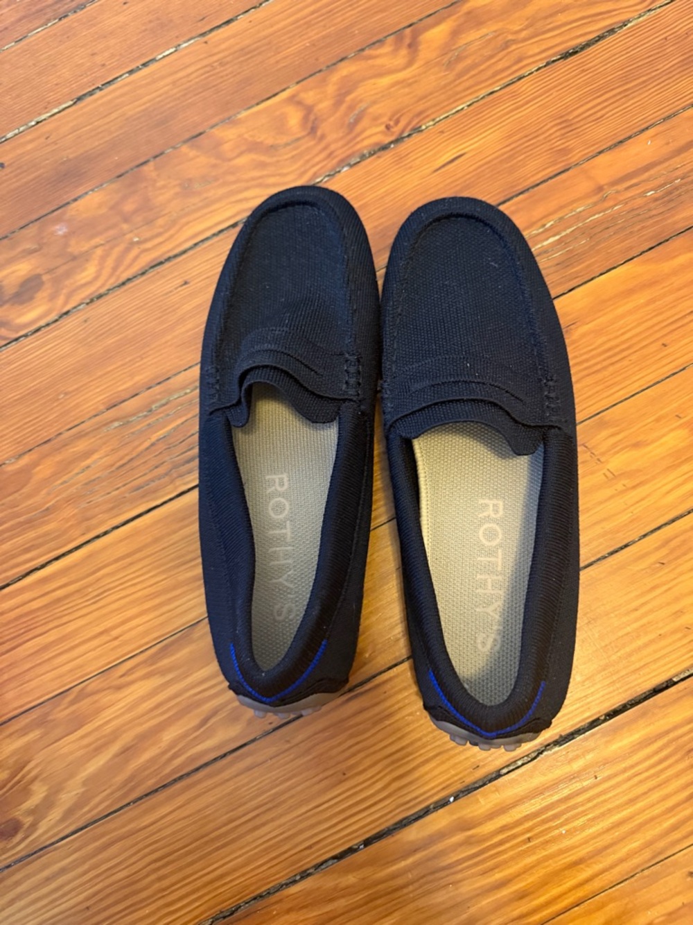 Rothy's Black Driver Loafers